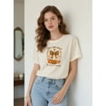 thumbnail image 5 of Grateful Thankful Blessed Fall T-Shirt for Women and Men, Autumn Pumpkin Harvest Graphic Tee, Classic Unisex Casual Thanksgiving Top, Comfortable Cotton Blend Seasonal Outfit, 5 of 7