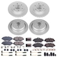 thumbnail image 2 of Power Stop Front and Rear Geomet Coated Brake Rotor and Pad Kit CRK8449, 2 of 4