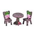 thumbnail image 1 of Wrapped In  In An Independent Carton In The Warehouse Round Table And Chair Ornaments Micro-scenery Succulent Doll House Sand Table Model Decoration-a Set Of Round Table And, 1 of 8