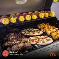 thumbnail image 2 of Megamaster 4-Burner Gas Grill with Side Burner & Grill Cover, 52,000 BTUs, 568 SQ. In. Cooking Area, Propane BBQ Grill with Stainless Steel Panel for Outdoor Cooking, Patios, and More - 720-0804HK, 2 of 7