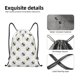 thumbnail image 4 of Fotbe Bee Bolsa Mochila con Cordón Estampada, Bolsa de Gimnasio Deportiva, Bolsa Cinch, Bolsa con Cordón para Hombres y Mujeres-Small, 4 of 6