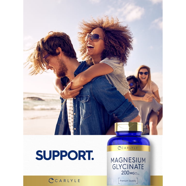 Carlyle, Magnesium Glycinate, 120 Capsules, Non-GMO and Gluten