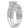 thumbnail image 3 of Everly Women's Diamond Sterling Silver Bridal Set, 3 of 8