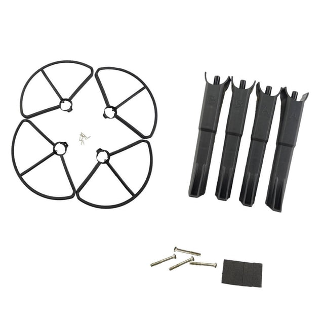 Cubierta del Protector de hélice Sunnimix 4 piezas para B2C B2 Bugs 2w D80 F18 negro