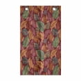 thumbnail image 1 of Philodendron Hanging Pocket Organizer, Rhythmic Tropical Leaves in Autumnal Nature Tones, Printed Polyester Storage Bag with Pockets, 21" x 31", Dried Rose Multicolor, 1 of 2