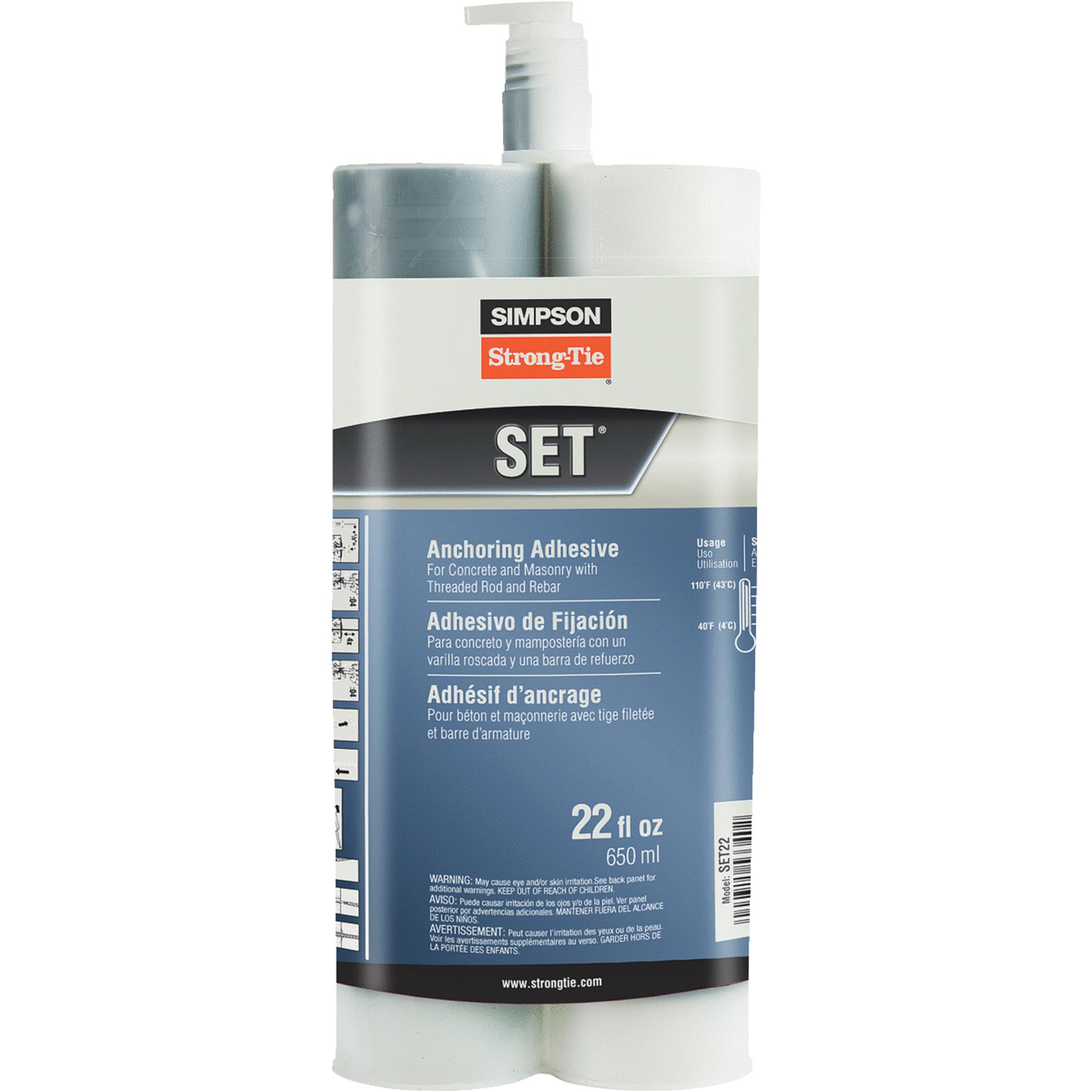 Simpson StrongTie Epoxy Adhesive