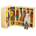 thumbnail image 2 of Corner Coat Locker with Step, 2 of 6
