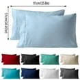 thumbnail image 3 of Harpily Set Of 2 Ultra Soft Pillowcases With Envelope Closure Standard 51*91cm, 3 of 4