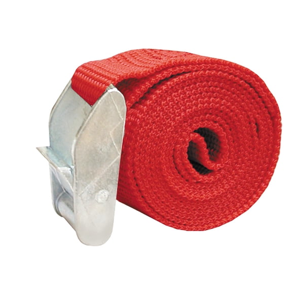 1" x 4' Cam Strap, Red,PartNo S20101 JonesStephens