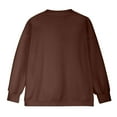 thumbnail image 3 of Womens Zipper Up Jackets Lightweight Casual No Hood Sweatshirts Coats with Pockets Ladies Solid Long Sleeve Fleece Lined Warm Jacket Sales Clearance, 3 of 5