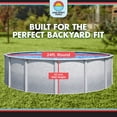 thumbnail image 5 of Lake Effect Pools Lifestyle 24' Round 52" Resin Protected Steel Wall Above Ground Swimming Pool, 5 of 8