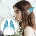 thumbnail image 3 of Cosplay Fairy Pixie Elf Ears,Sparkling Latex Pointy Ears,Halloween Christmas Party Dress Up Costume Masquerade Accessories,Party Dress Up Costume Masquerade Accessories for Halloween Christmas, 3 of 5