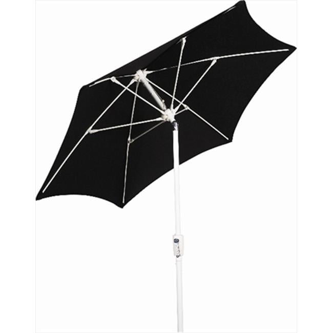 7HcrwTBlack Patio Umbrella 7.5 Ft Black