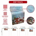 thumbnail image 6 of Table Runner Dresser Scarves 60 Inch Long,Winter Farmhouse Cow Linen Dining Table Runners, 6 of 9