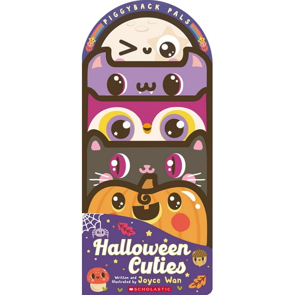 Pre-Owned Piggyback Pals: Halloween Cuties (Board book) 1338891898 9781338891898