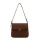 thumbnail image 1 of Bolso de nicho para mujer, bandolera de un solo hombro, informal, de color sólido, estilo retro, pequeño, cuadrado, esmerilado, 2025, 1 of 4