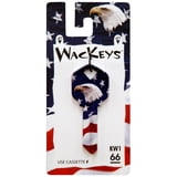 Wackeys WacKeys 89871 Blank Key, Bald Eagle Design, Kwikset/66 KW1, Brass ...