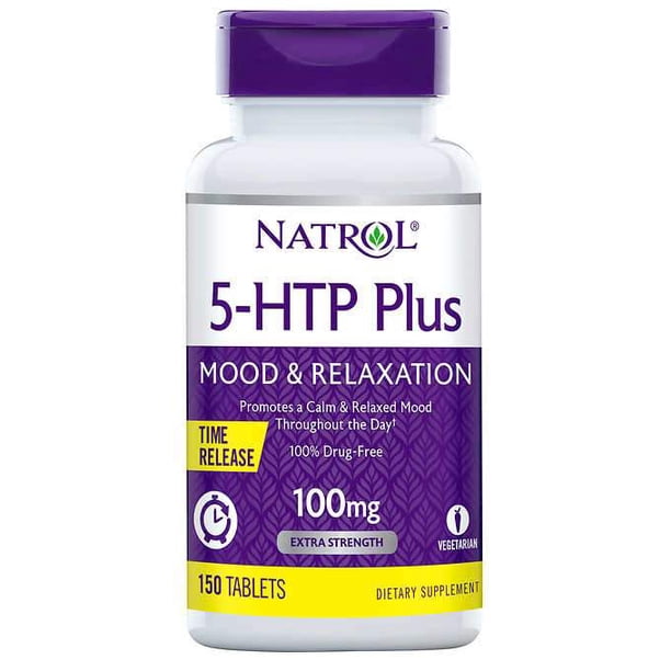Natrol 5HTP Plus 100 mg., 150 Tablets