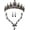 Black, variant on Tiaras and Crowns for Women,Tiaras Earrings Necklace, Crystal Bridal Jewelry Set, Costume Party Halloween Prom Pageant Jewelry for Women