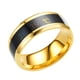 thumbnail image 1 of Sonducket Anillos de pareja Anillo delicado de acero inoxidable Sensor inteligente Temperatura corporal Joyería de dedo pequeño Hombres Regalos Ropa, zapatos y accesorios Miscelánea oro 6#, 1 of 6