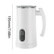 thumbnail image 4 of Espumador Leche Eléctrico Acero Inoxidable Caliente Y Fría Completamente Automático Espumador Leche para El para Mezclar Espumador Leche (blanco UE) 220 V, 4 of 6
