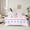 White Plum Lightpink, variant on Erosebridal Cartoon Initial Bedding Sets Twin Size,Dreamy Princess Comforter Sets with Sheets,Kawaii Bowknot Bed in a Bag Twin size,Breathable Geometric Bedroom Decoration,Reversible,7pcs