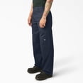 thumbnail image 2 of Pantalón de trabajo Dickies Loose Fit Double Knee azul marino oscuro 34x34, 2 of 6
