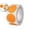 Orange, variant on 500 Pcs Color Coding Round Stickers 1 Inch Vinyl Dot Sticker Removable Writable Circle Labels for Inventory Garage Sale Price Tags