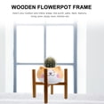 thumbnail image 4 of TUIBELYN Wooden Plant Stand for Indoor Garden, Flower Pot Holder, Home Decor, and Stylish Plant Display, 4 of 7