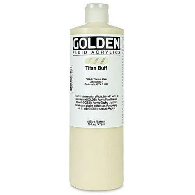 Peintures Acryliques Fluides 16 Oz Couleur : Titan Buff