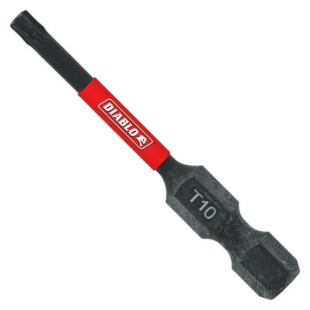 UPC: 0008925158233 | Diablo Torx #10 X 2 in. L Driver Bit Black Oxide 1 pc