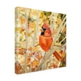 thumbnail image 3 of Canvas Wall Art - Angeles M. Pomata 'Entwined In Leaves' Wall Art for Living Room, Bedroom, or Office Décor by Trademark Fine Art - 18 x 18 Inches, 3 of 4