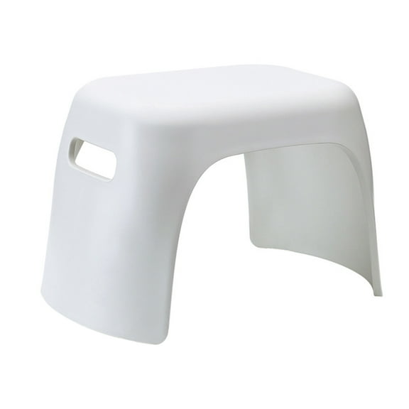 GOOHOCHY  Non-slip Stool Little Round Chair for Kids Toddler Child White