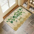 thumbnail image 4 of Four Leaf Clover Lucky Door Mat,Non Slip Durable Rugs Friendly Floor Door Mats for Indoor Outdoor Bathroom, 4 of 6