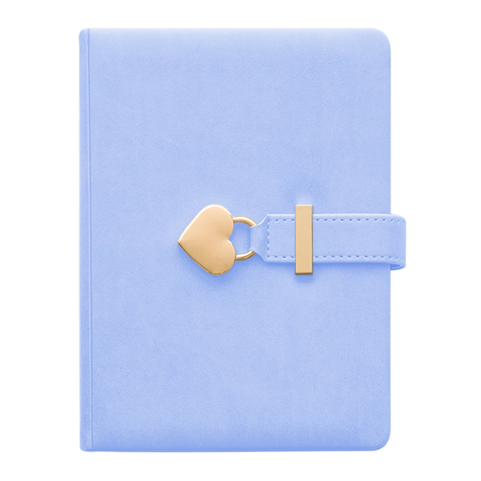 Tomshine B6 Diary Heart Shaped Lock Diary with Lock and Key PU Secret Notebook Vintage Travel Journal 144 Sheet Lined Paper Soft Cover Organizers Gift for Women Girls Daughter Kids Artists Drawing Tr