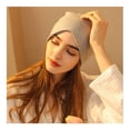 thumbnail image 5 of ZWP Dual Purpose Pullover Hat Eye Mask Warm Winter Wool Knitted Hat Ear Protector Windproof Caps Cold Proof Caps Sleeping Eye Mask, 5 of 5