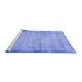 thumbnail image 2 of Ahgly Company Machine Washable Indoor Rectangle Abstract Blue Modern Area Rugs, 8' x 12', 2 of 4