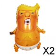 thumbnail image 1 of Paquete de 2 globos Soledad Angry Trump 23 pulgadas, 1 of 10