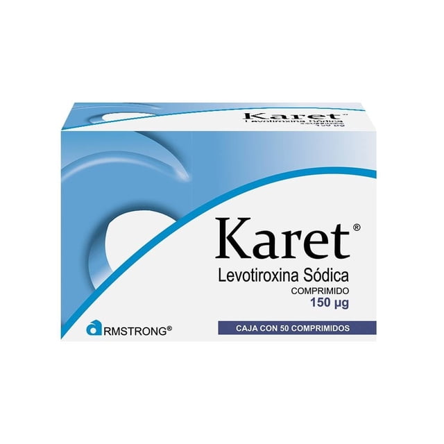 Karet comprimidos 50 pzas de 150 µg c/u