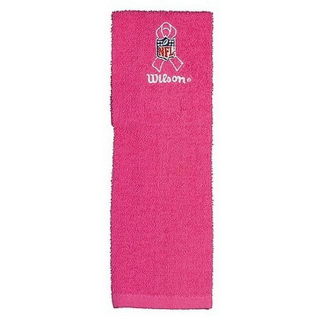 Wilson Pink Quarterback Handwarmer with NFL BCA Logo