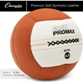 thumbnail image 2 of Champion Sports RPX6 Rhino Promax Slam Balls, 6 lb, Soft Shell with Non-Slip Grip, Medicine Wall Exercise Ball for Weightlifting, Plyometrics, Cross Training, & Home Gym Fitness, 2 of 7