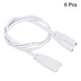 thumbnail image 3 of Uxcell 50cm 2 Pin LED Integrated Tube Cable Link Cords T4 T5 T8 Lamp Connecting Wire 6 Pack, 3 of 5