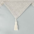 thumbnail image 3 of REGALWOVEN Square Tablecloth with Fringe for Indoor and Outdoor, Khaki 47' x 47', 3 of 5