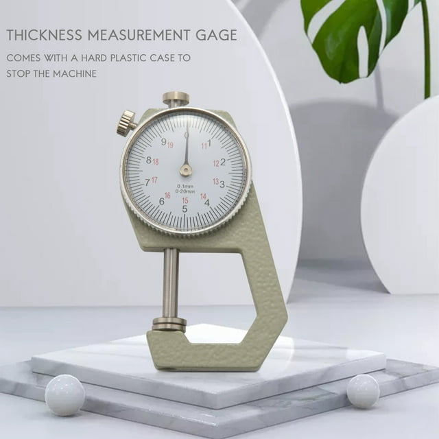 Pocket Thickness Measurement Gauge Gage Tool 0 to 20mm