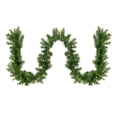 thumbnail image 2 of Northlight Pre-Lit Buffalo Fir Christmas Commercial Garland - 50' x 8"  - Warm White LED Lights, 2 of 8