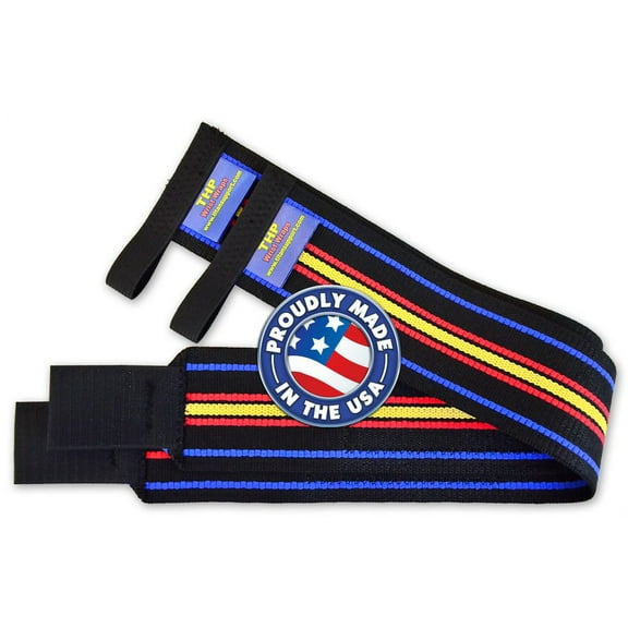 Titan THP Powerlifting Wrist Wraps 19.5 inch pair