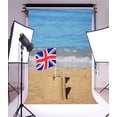 thumbnail image 2 of Fondo de fotografía ABPHQTO Bandera americana 150x220cm tela de poliéster, 2 of 3