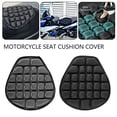 thumbnail image 1 of Motorcycle Seat Cushion Motorcycle Cooling Pad Pressure Relief Ride Air Seat Cushion for Cruiser Touring Saddles, 1 of 7