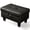 Black-Block Pattern/28.5"x19", variant on WRTEYEUI Ottoman Rectangular Storage Ottoman Bench, Faux Leather Footrest, Coffee Table, Stool Footstool with Hinged Lid for Living Room, Bedroom, Entryway, Brown, 28.5"x19"x17.5"
