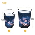 thumbnail image 3 of Wolfs Laundry Hamper Small Storage Basket/Toy Organizer/Dirty Clothes Bucket, 3 of 5